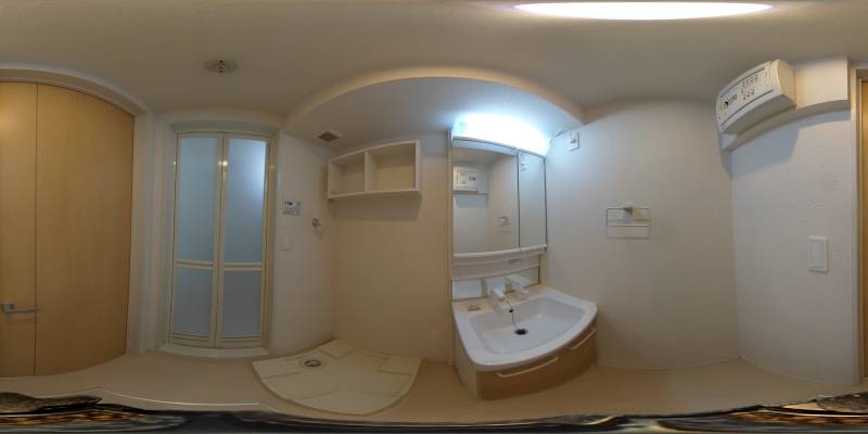 パノラマ画像洗面所
