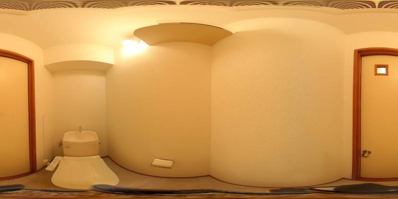 パノラマ画像トイレ