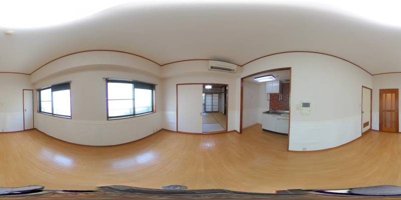 パノラマ画像洋室