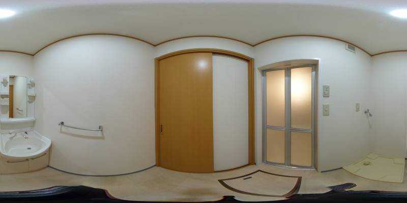 パノラマ画像洗面所