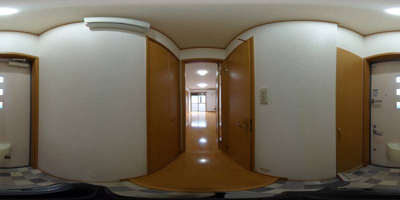 パノラマ画像玄関