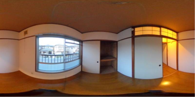 パノラマ画像洋室