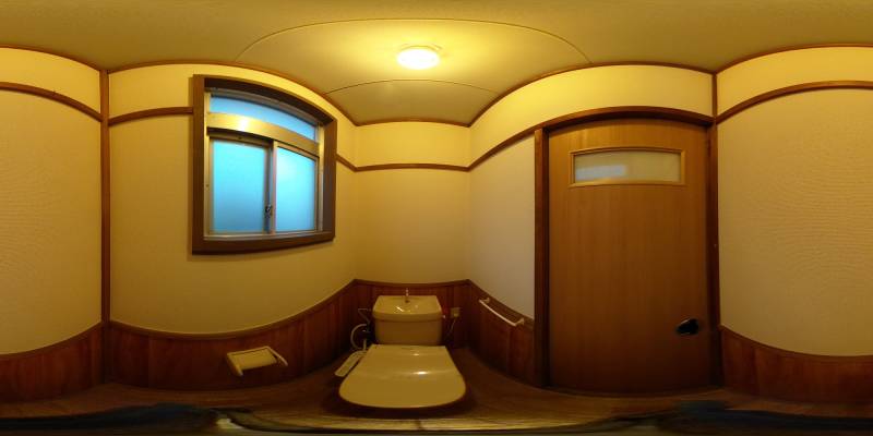 パノラマ画像トイレ