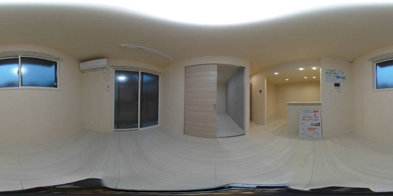 パノラマ画像リビング