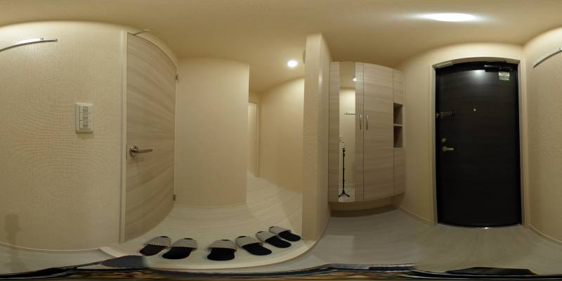 パノラマ画像玄関