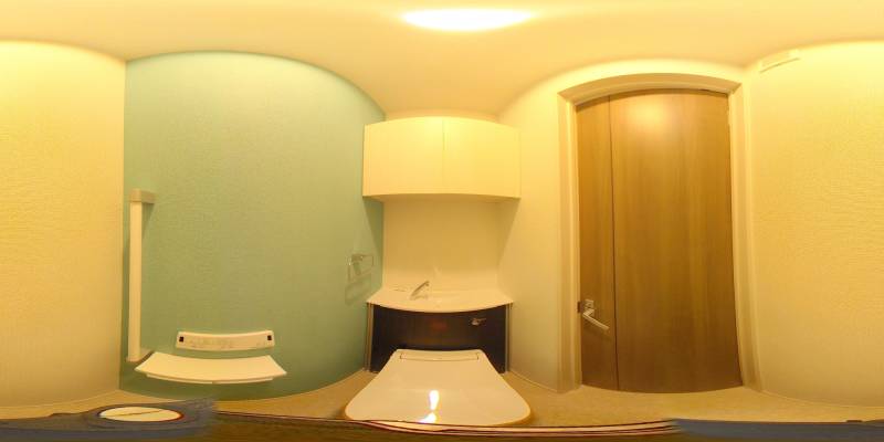 パノラマ画像トイレ