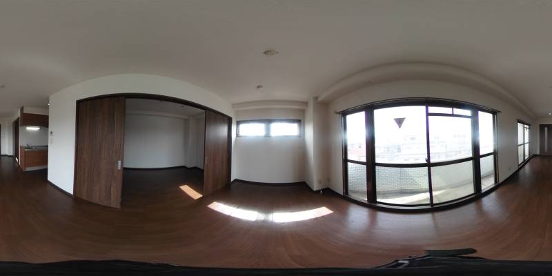 パノラマ画像リビング