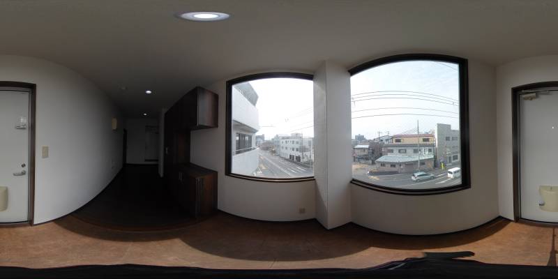 パノラマ画像玄関