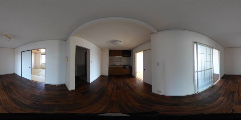 パノラマ画像リビング