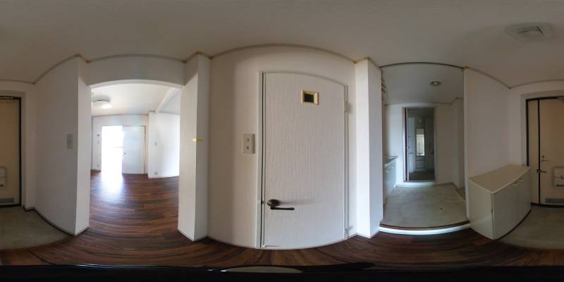 パノラマ画像玄関