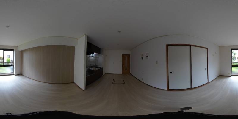 パノラマ画像リビング