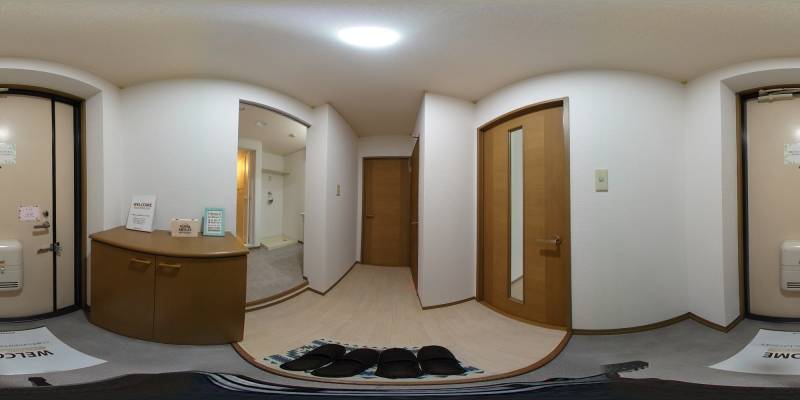 パノラマ画像玄関