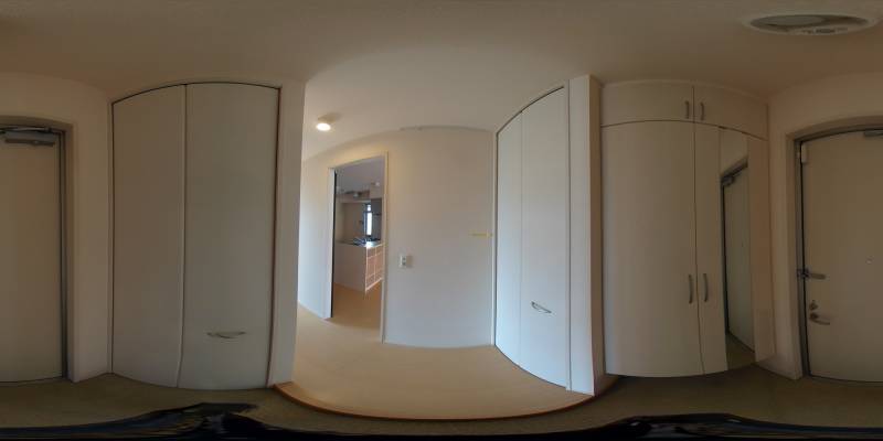 パノラマ画像玄関
