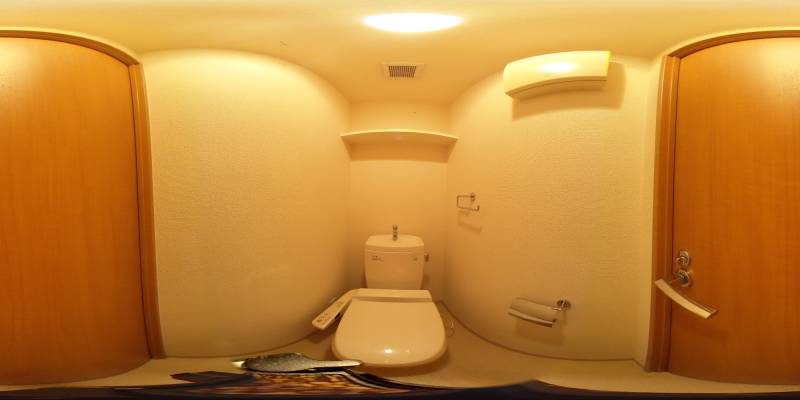 パノラマ画像トイレ