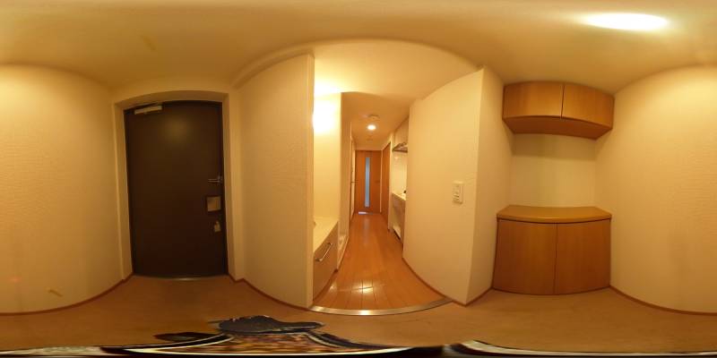 パノラマ画像玄関