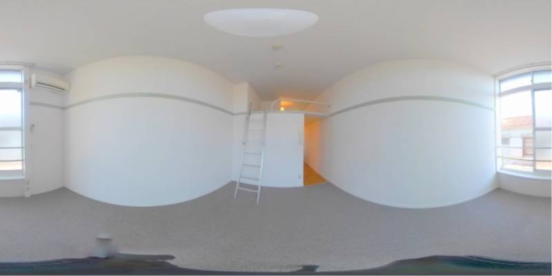 パノラマ画像洋室