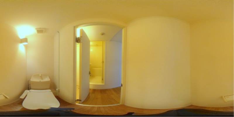 パノラマ画像トイレ