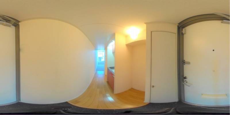 パノラマ画像玄関