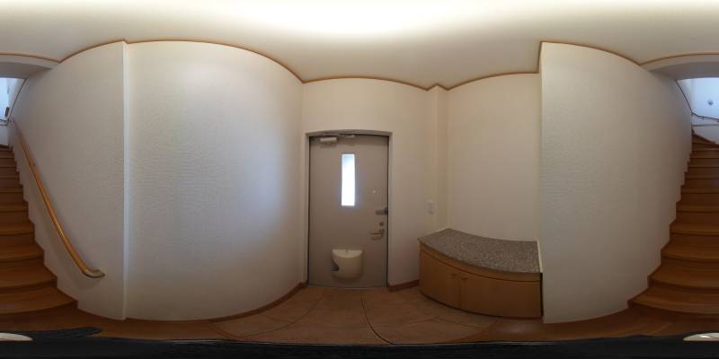 パノラマ画像玄関