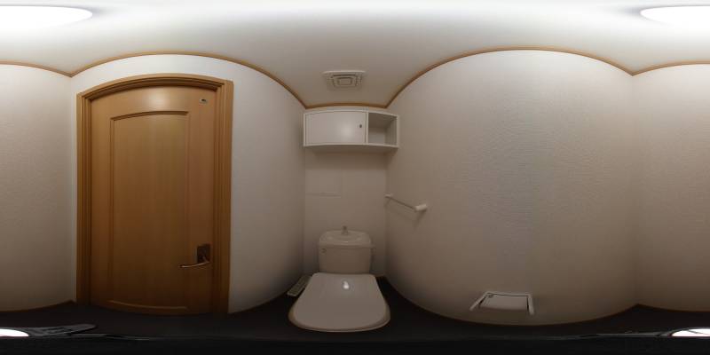 パノラマ画像トイレ