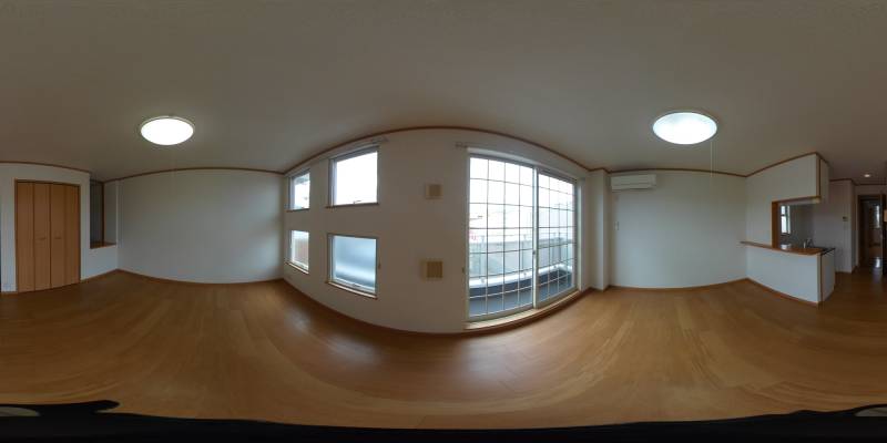 パノラマ画像リビング