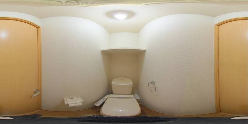 パノラマ画像トイレ