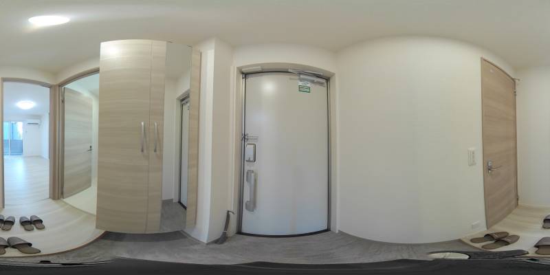 パノラマ画像玄関