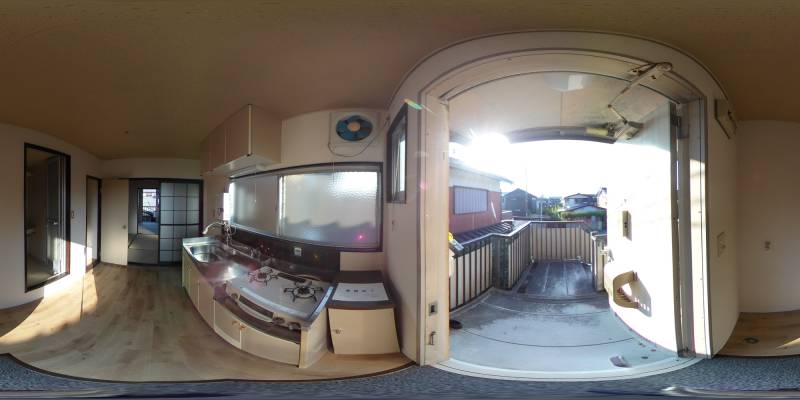 パノラマ画像玄関