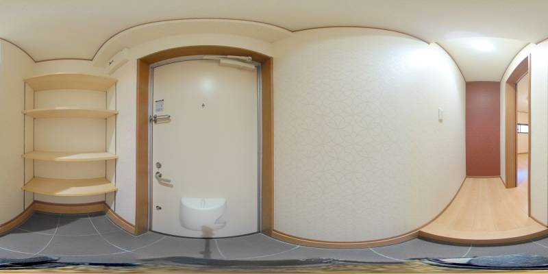 パノラマ画像玄関