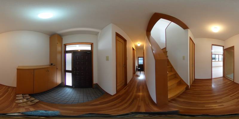 パノラマ画像玄関