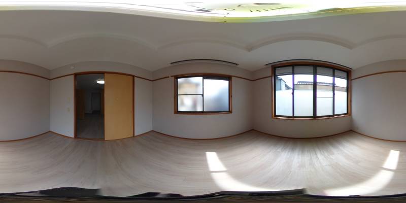 パノラマ画像洋室