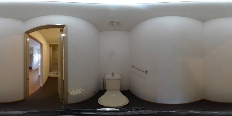 パノラマ画像トイレ