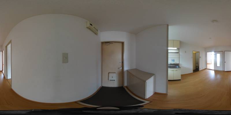 パノラマ画像玄関