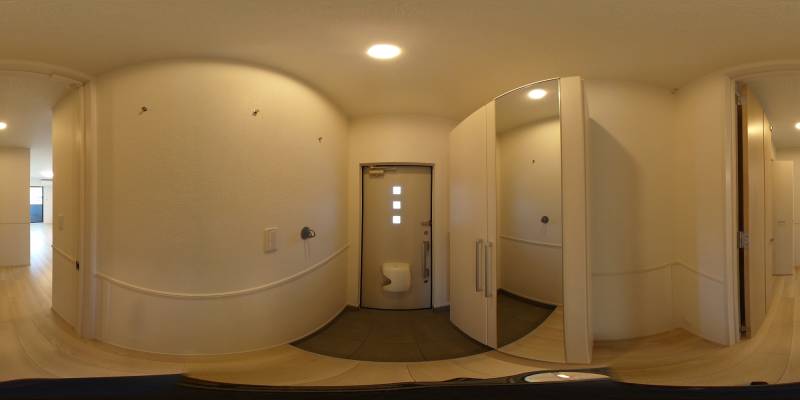 パノラマ画像玄関