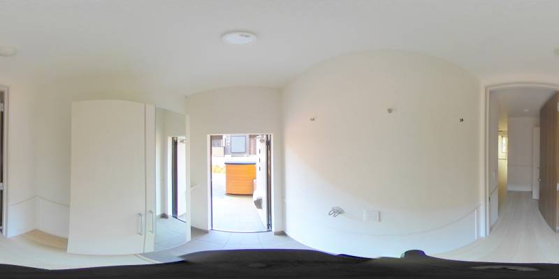 パノラマ画像玄関