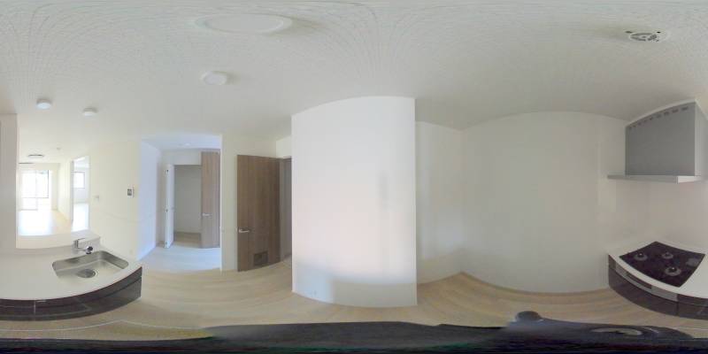 パノラマ画像キッチン