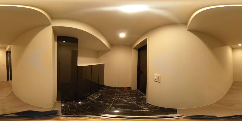 パノラマ画像玄関