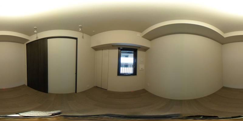 パノラマ画像洋室