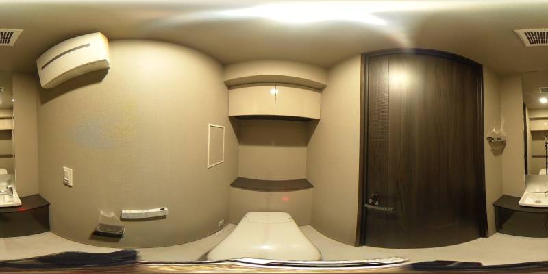 パノラマ画像トイレ