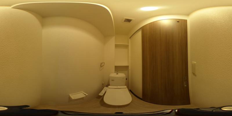 パノラマ画像トイレ