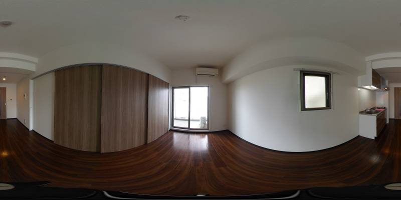 パノラマ画像リビング