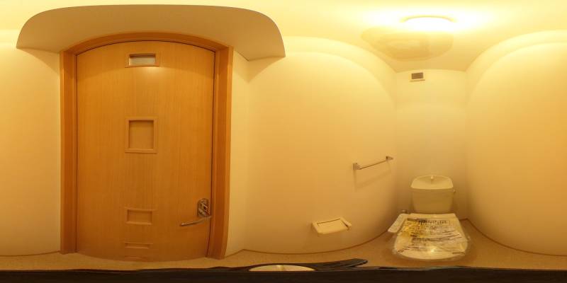 パノラマ画像トイレ