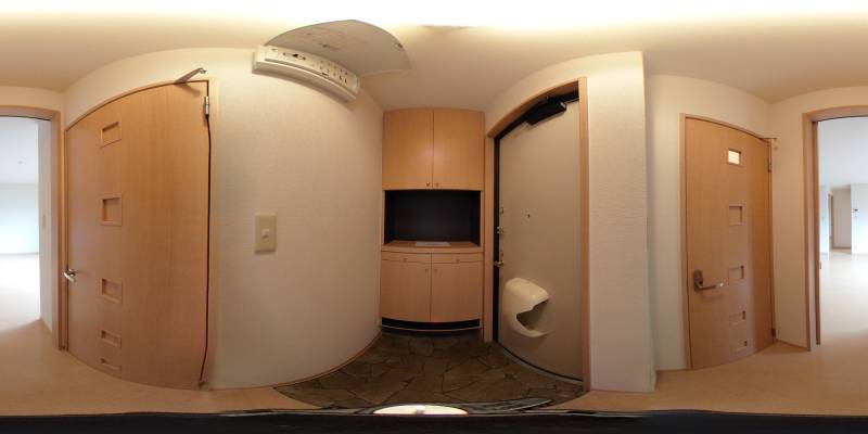 パノラマ画像玄関