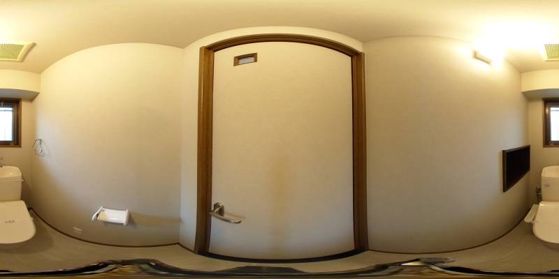 パノラマ画像トイレ