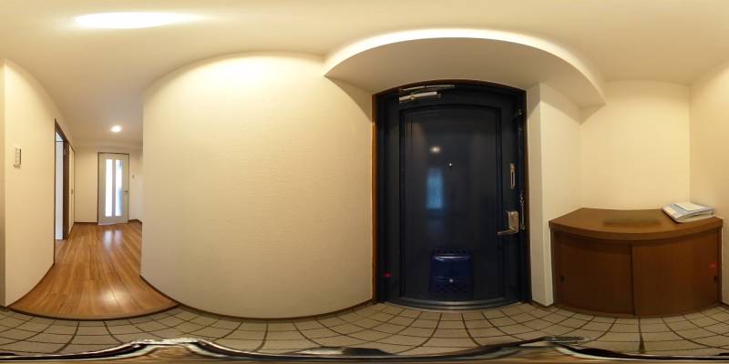 パノラマ画像玄関