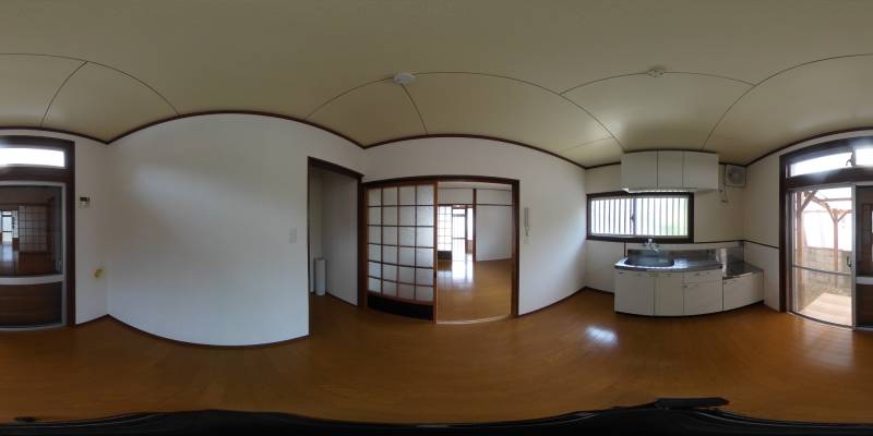 パノラマ画像リビング