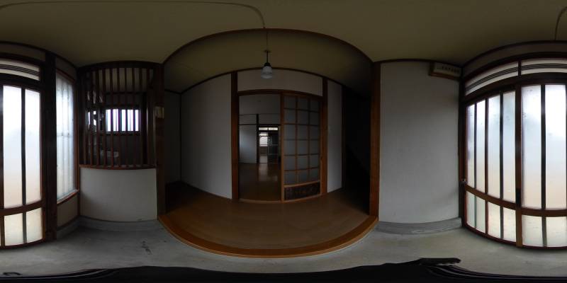 パノラマ画像玄関