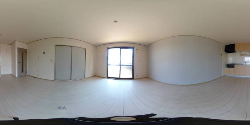 パノラマ画像リビング