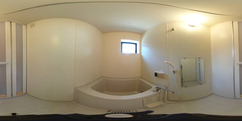 パノラマ画像バスルーム
