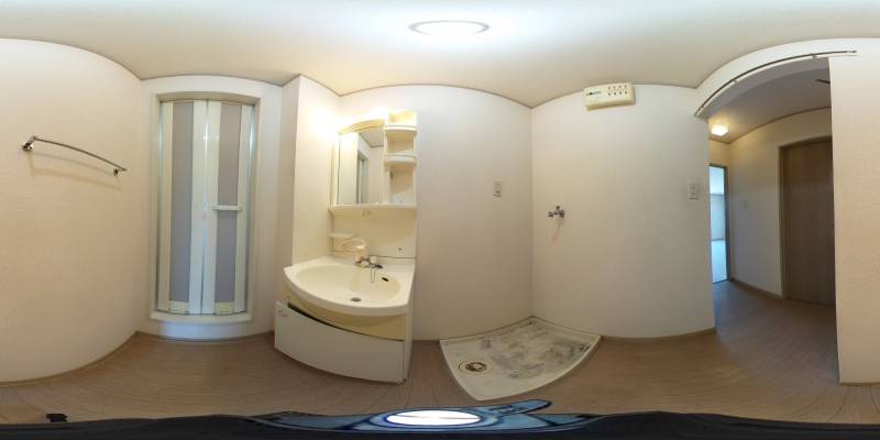 パノラマ画像洗面所